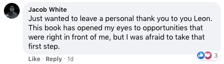 Testimonial from Jacob White