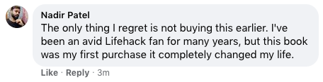 Testimonial from Nadir Patel