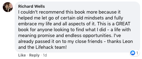 Testimonial from Richard Wells