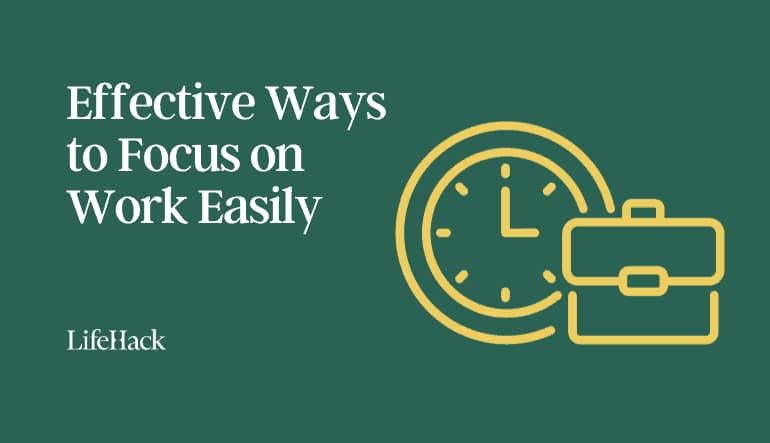 focus on work