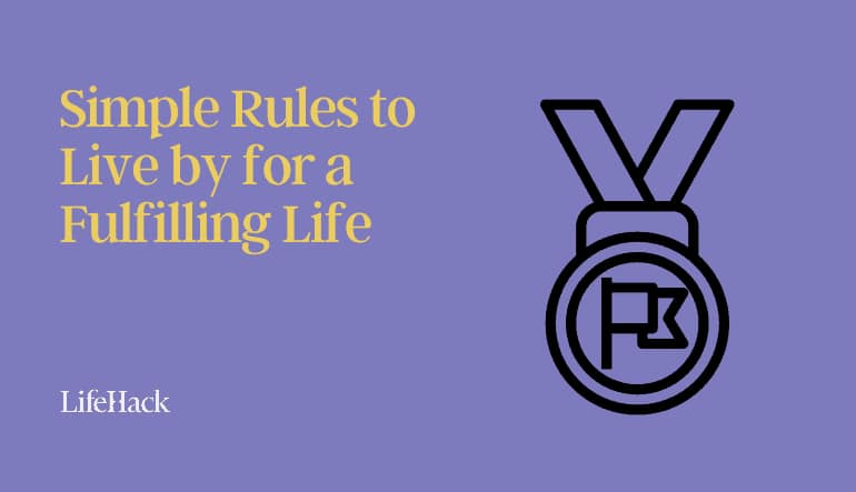 rules to live by