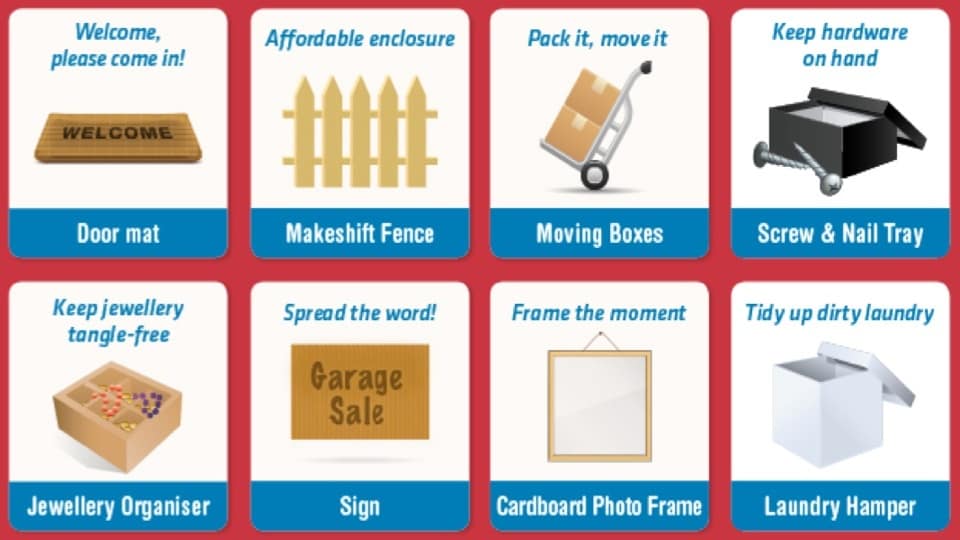 31 Creative Uses for Cardboard Boxes