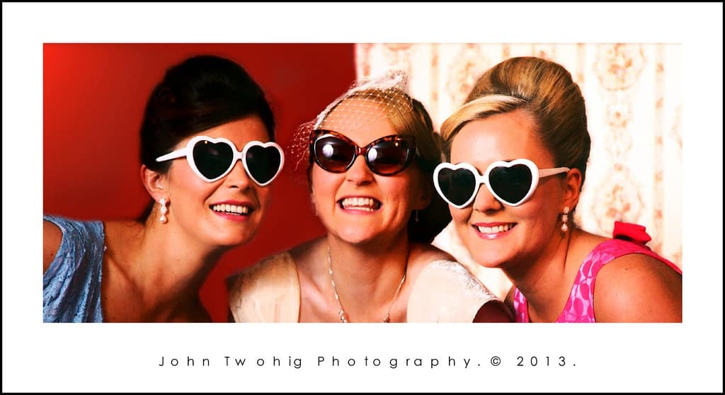 women smiling