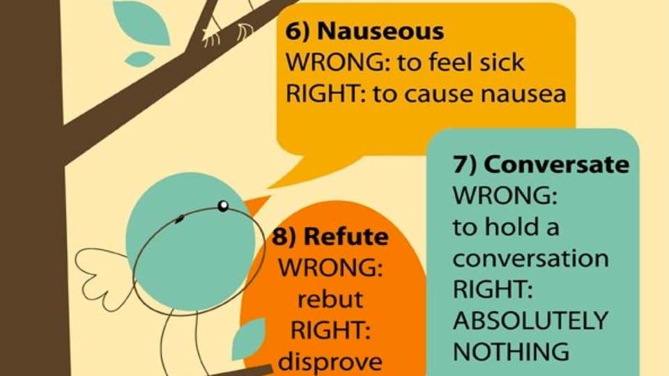 10 Most Commonly Misused Words