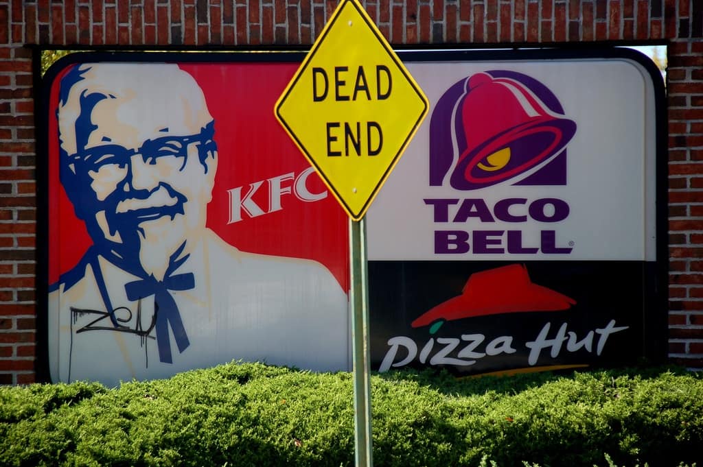 stop eating fast food