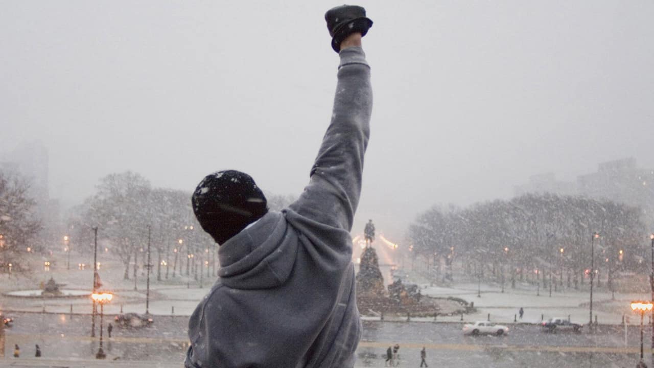 rocky training scene