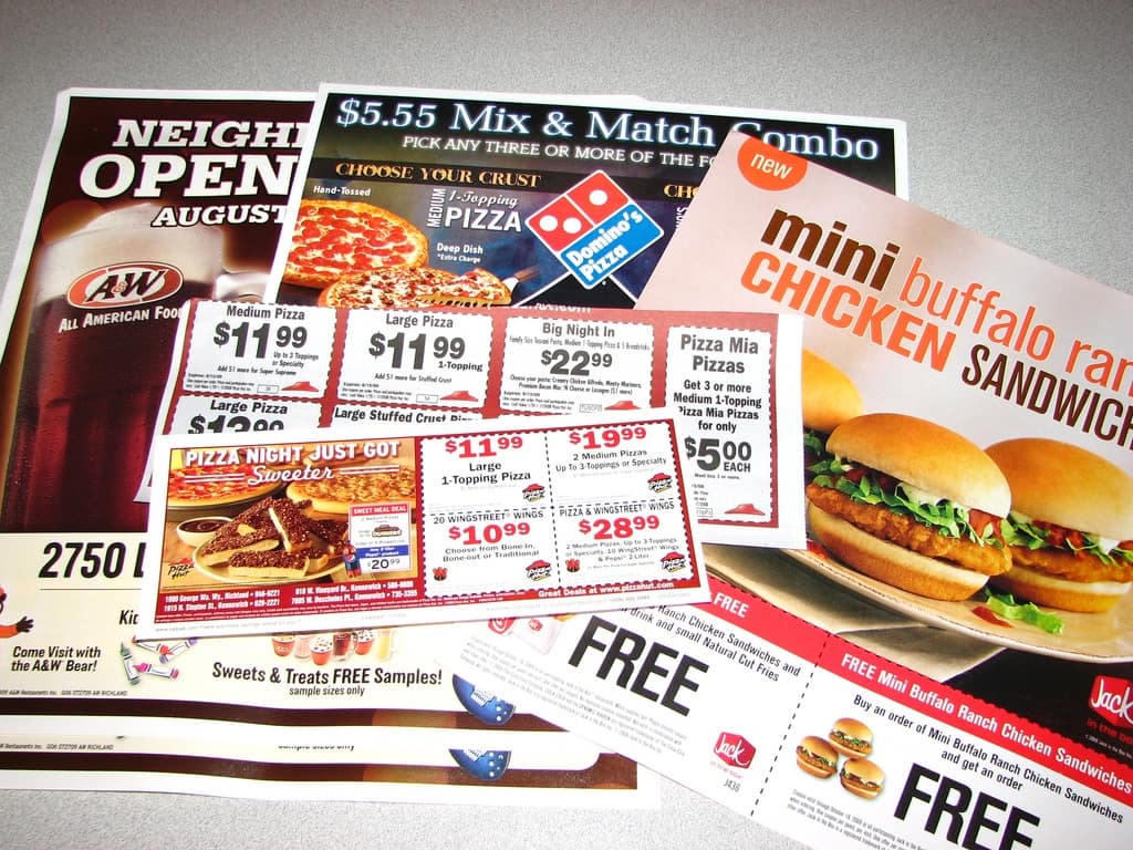 coupons
