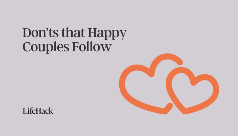 donts that happy couples follow