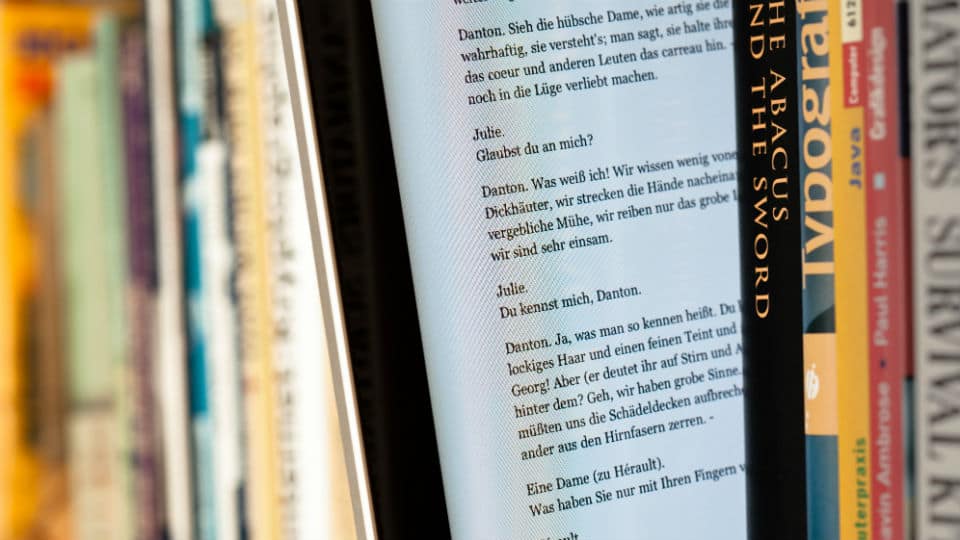E-books Versus Paper