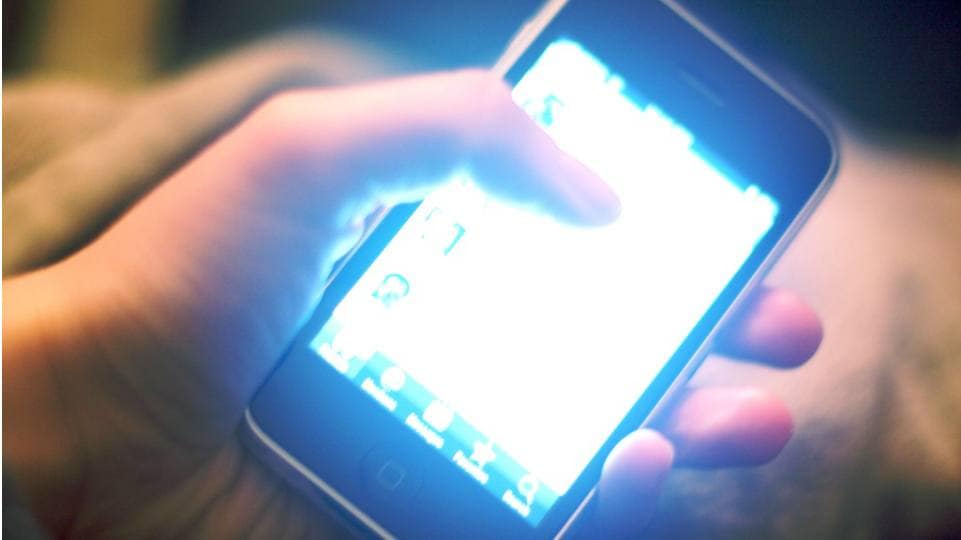 Smartphone Bright Light