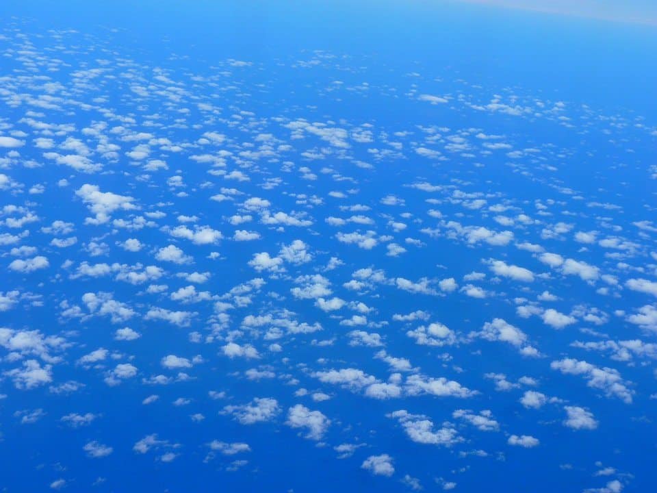 sky with clouds