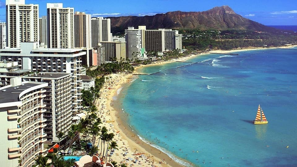 Waikiki Beach, Hawaii