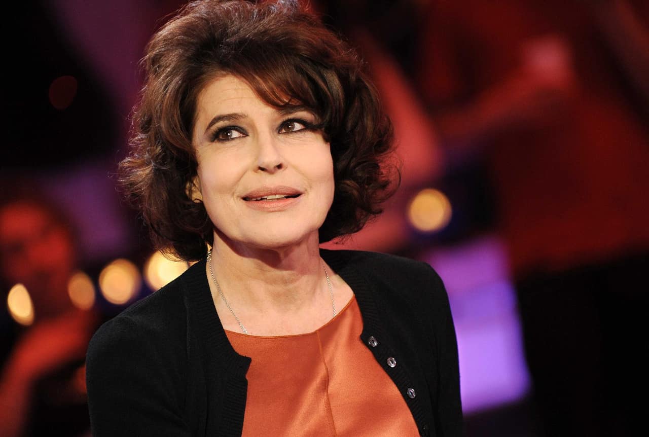Fanny Ardant, actrice francaise. Photographie realisee a l'occasion du tournage de l'emission "Ce soir, ou jamais!" sur France 3. Paris,FRANCE-le 18/12/08/0901201010