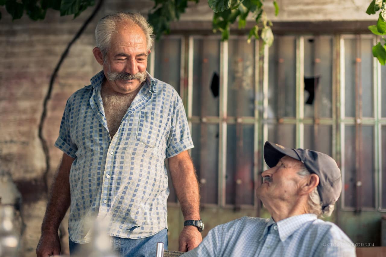 Men Chatting