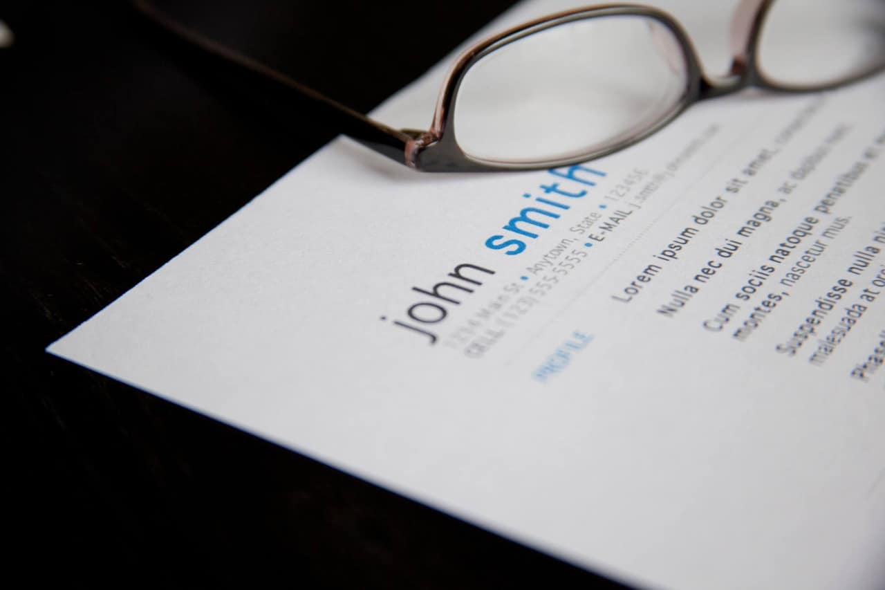 CV and glasses