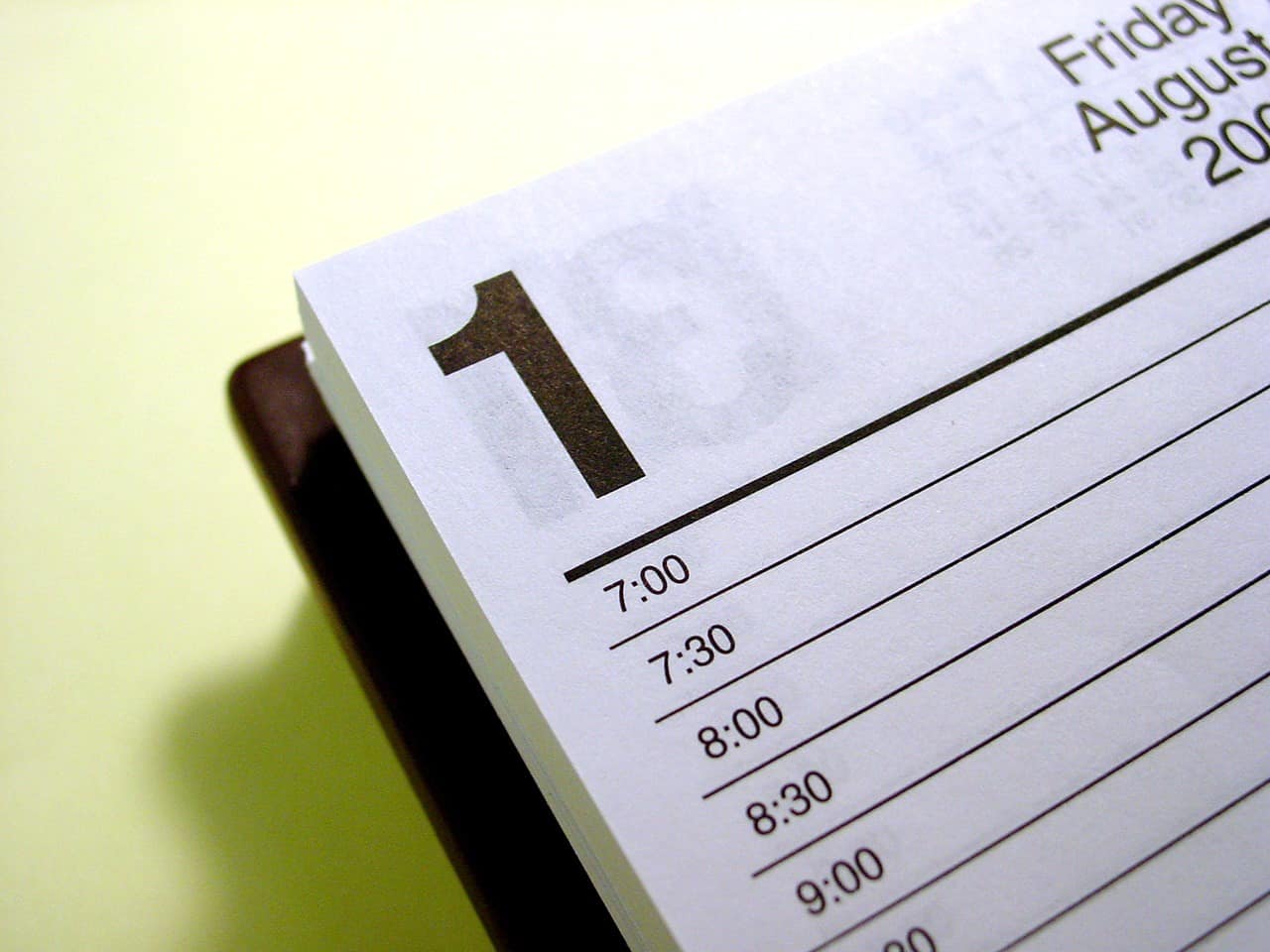 your daily management diary