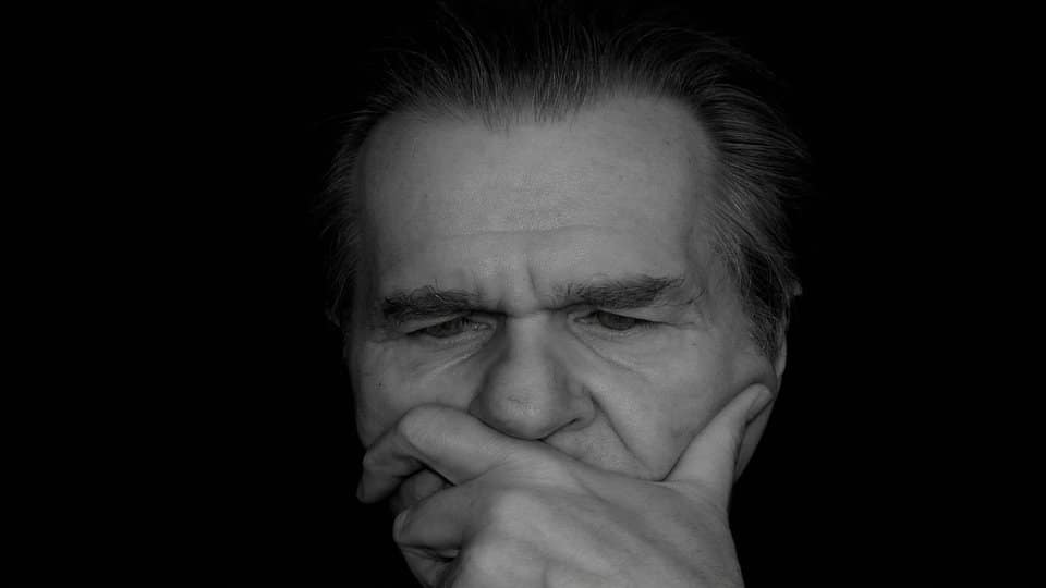 man thinking about his relationships
