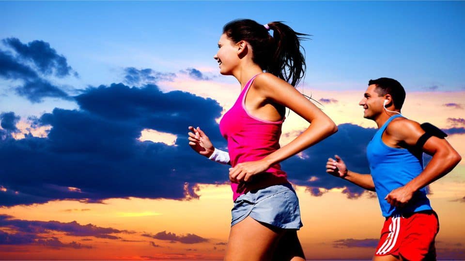 Running, outdoor, fit.