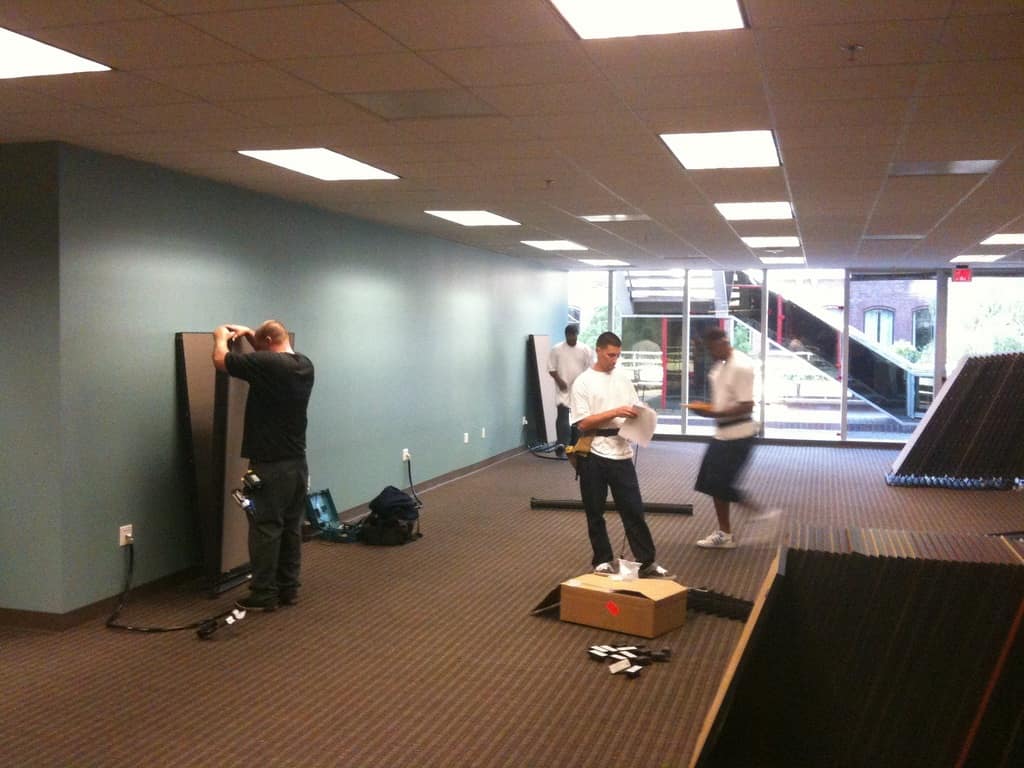 relocating an office