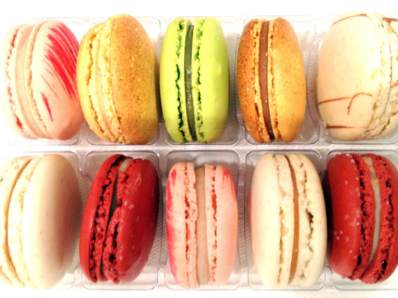 Colorful macarons