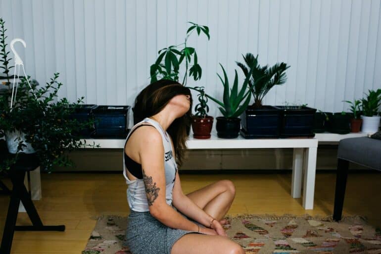 yoga neck stretches