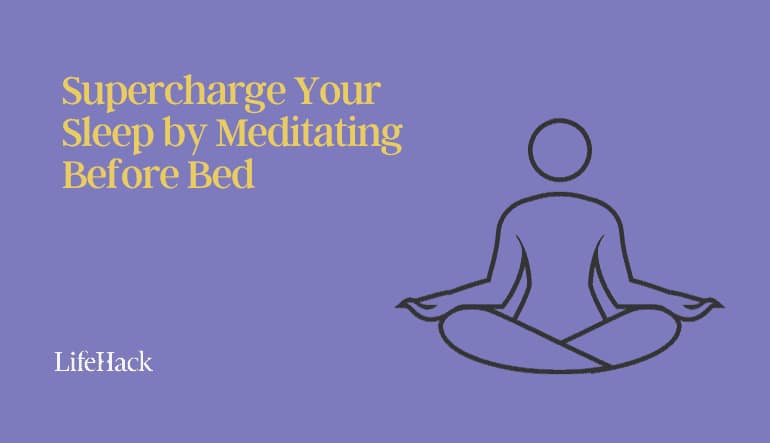 meditate before bed