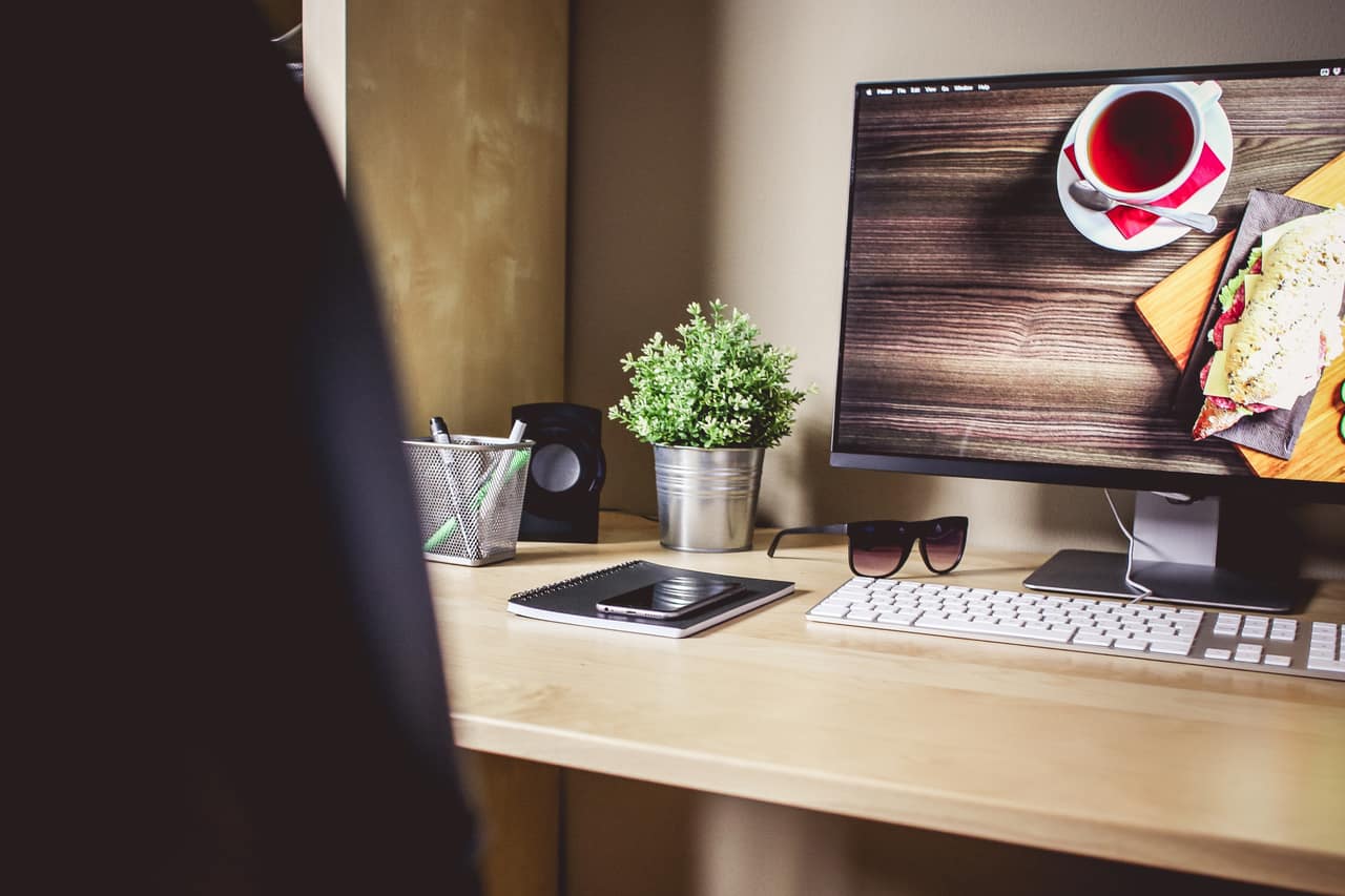 organized office space