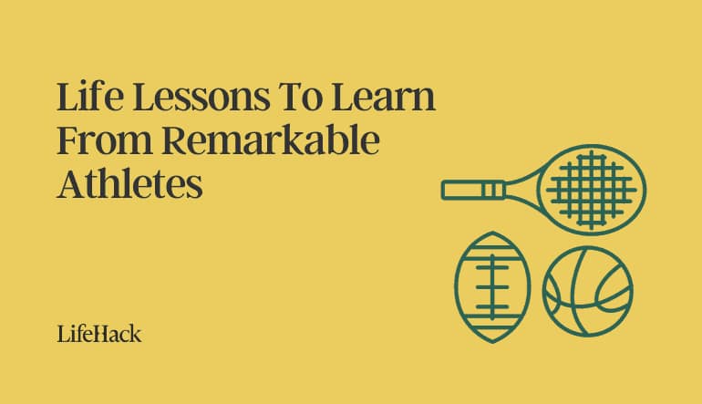 life lessons from athlets