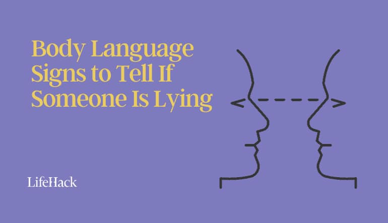 lying body language