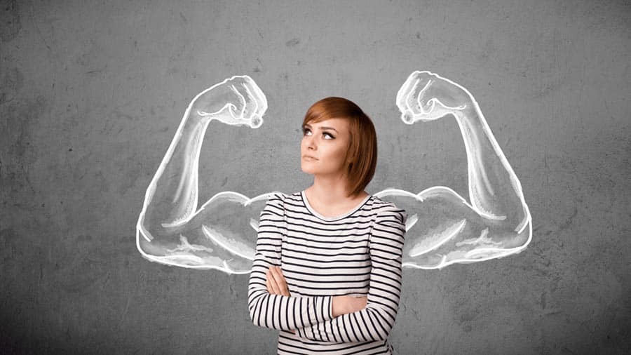 Willpower equals strength