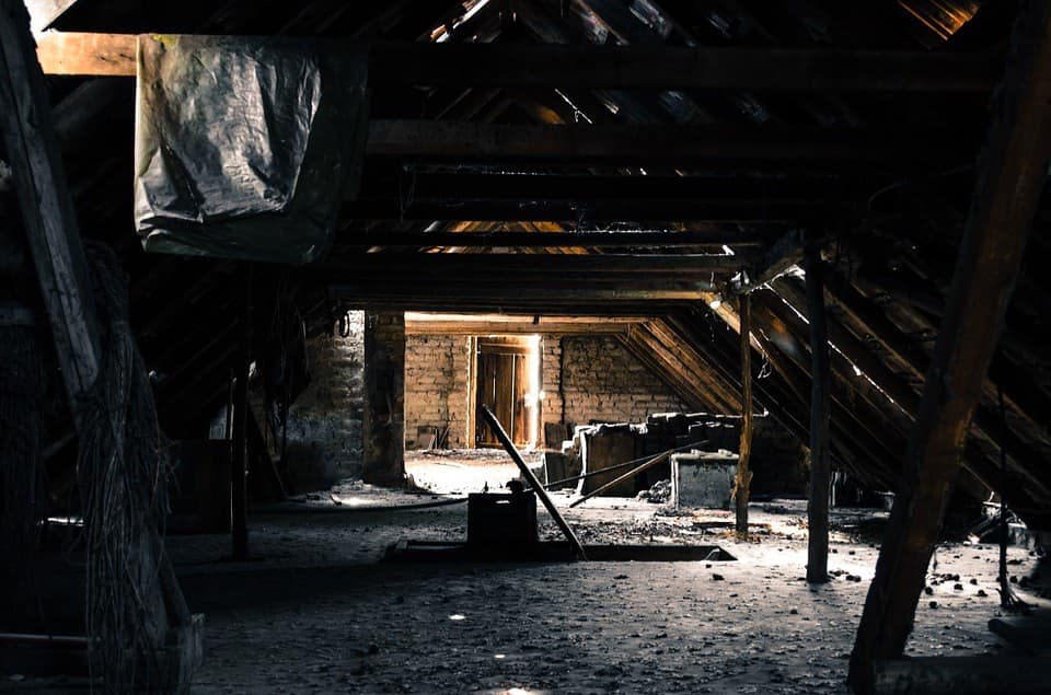 dirty attic