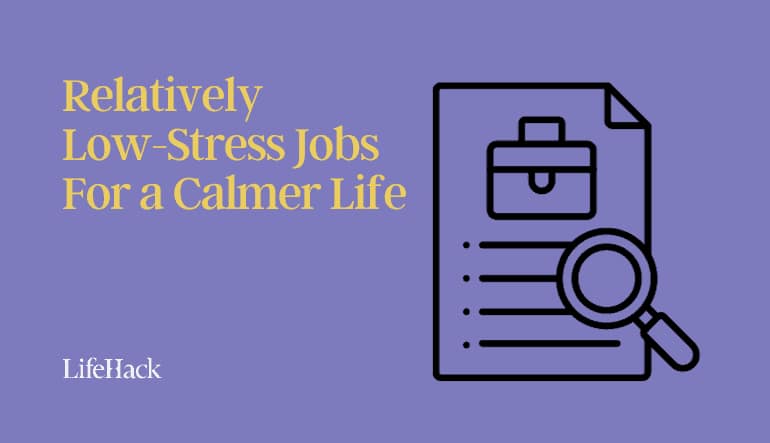 low stress jobs