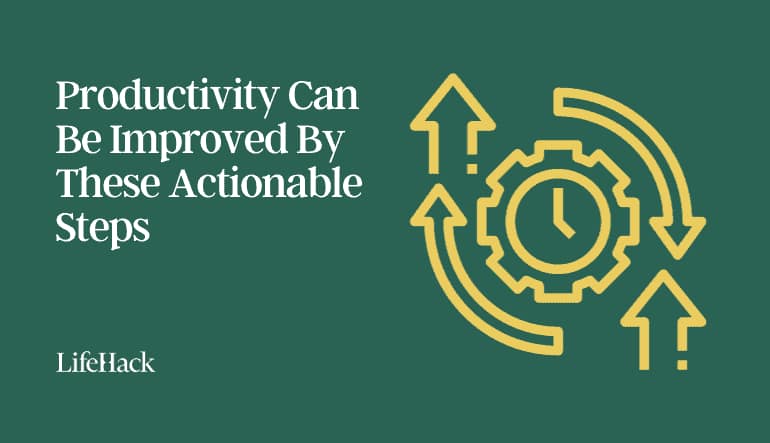 productivity can be improved by