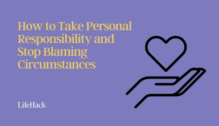take responsibility
