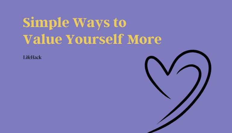 value yourself