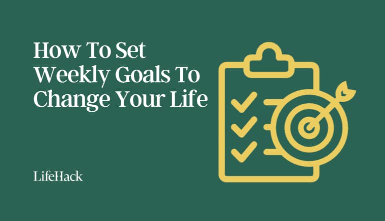 weekly goals