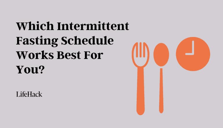 intermittent fasting schedule