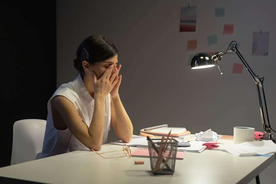 stressed professional energy management