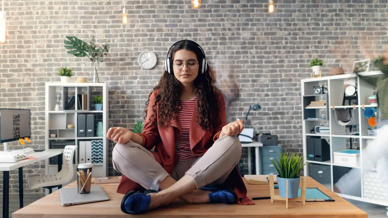 Professional managing energy not time with mindful productivity strategies
