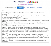 ObjectGraph Dictionary