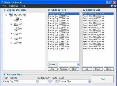Software: Bulk File Renamer