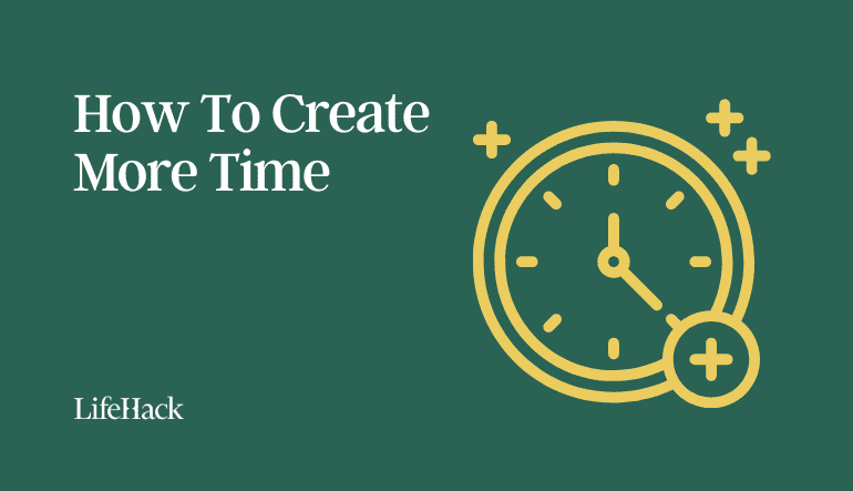 how to create more time
