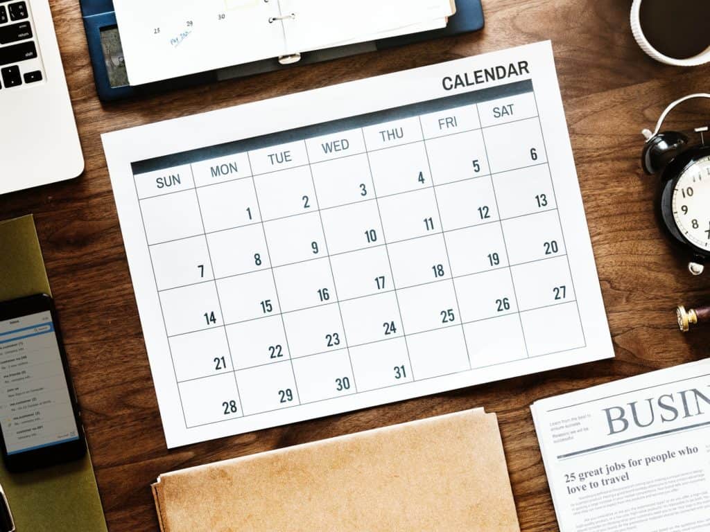 Back to Basics: Your Calendar