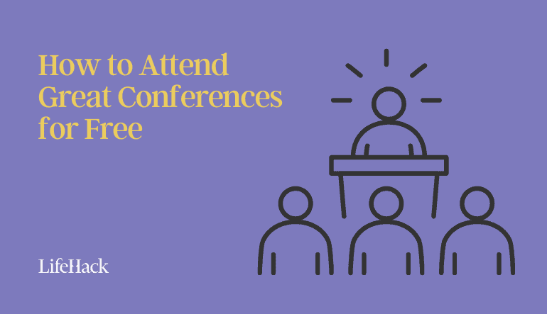 attend conferences for free