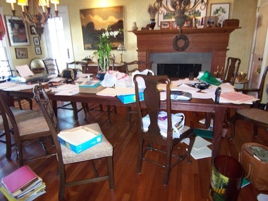 Dining Room Table Clearing Tips