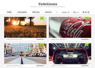 Beautify your Twitter Cover in One Click