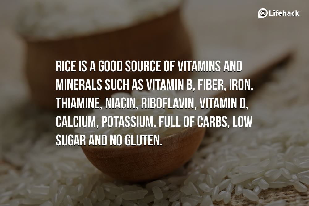 30s Tip: What are the Nutrients in Rice?