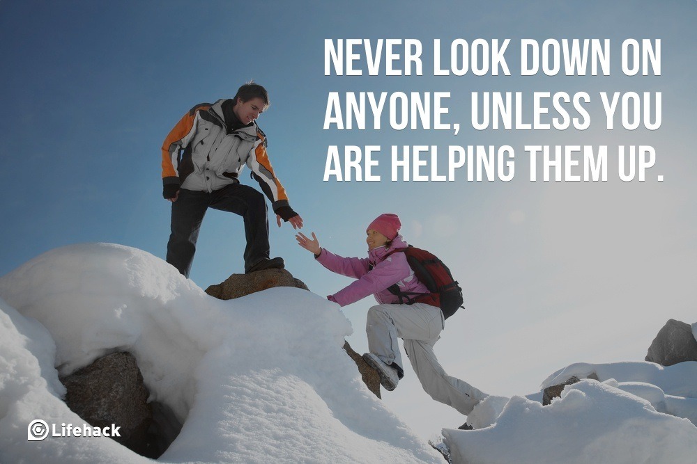 30s Tip: Never Look Down On Anyone