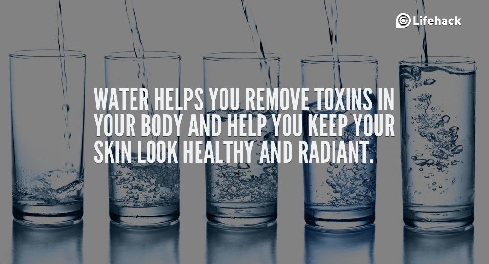 30s Tip: Water Helps You Remove Toxins in Your Body and&#8230;