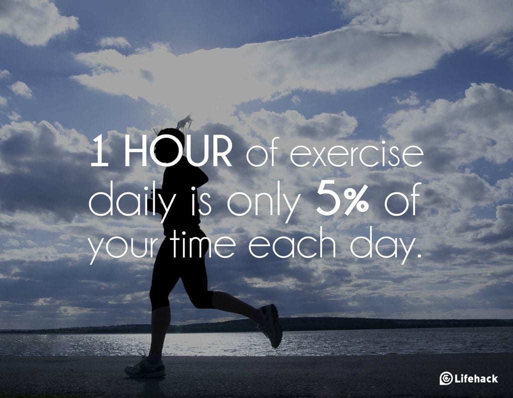 1 hour of exercise each day